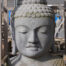 Buddha Büste aus Stein