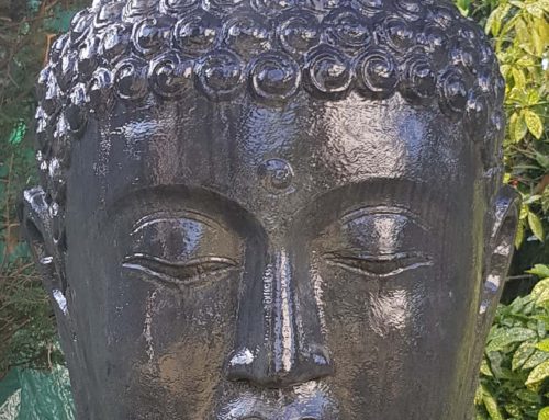 Buddha Brunnen Kopf 100 cm hoch